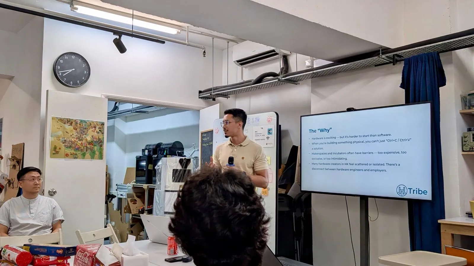 HTribe community event — hardware workshop