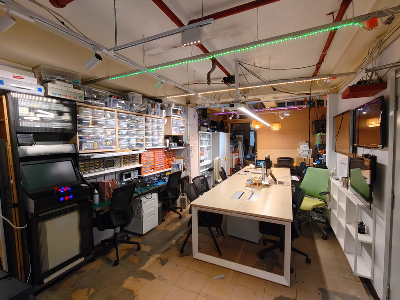 Dim Sum Labs hackerspace in Sheung Wan, Hong Kong